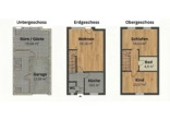 Grundrisse - Energieeffizient & *PROVISIONSFREI*: Wärmepumpe, PV & Klasse B – modernisiert, mit Garten & Garage
