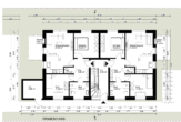 Grundriss - KFW 40 Neubau - 3-Zi.-Wohnung mit Terrasse & Garten - Horn-Lehe