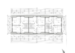 Grundriss - Baugrundstück mit vorhandener Baugenehmigung für 3 Reihenhäuser!