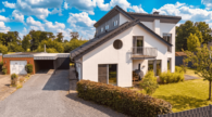 Haupt-Haus Eingang - Luxuriöses Architektenhaus mit Einliegerwohnung, Kamin & Premium-Ausstattung – *PROVISIONSFREI*