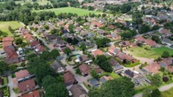 Drohnenansicht Saterland - Luxuriöses Architektenhaus mit Einliegerwohnung, Kamin & Premium-Ausstattung – *PROVISIONSFREI*