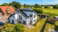 Drohnenansicht - Luxuriöses Architektenhaus mit Einliegerwohnung, Kamin & Premium-Ausstattung – *PROVISIONSFREI*